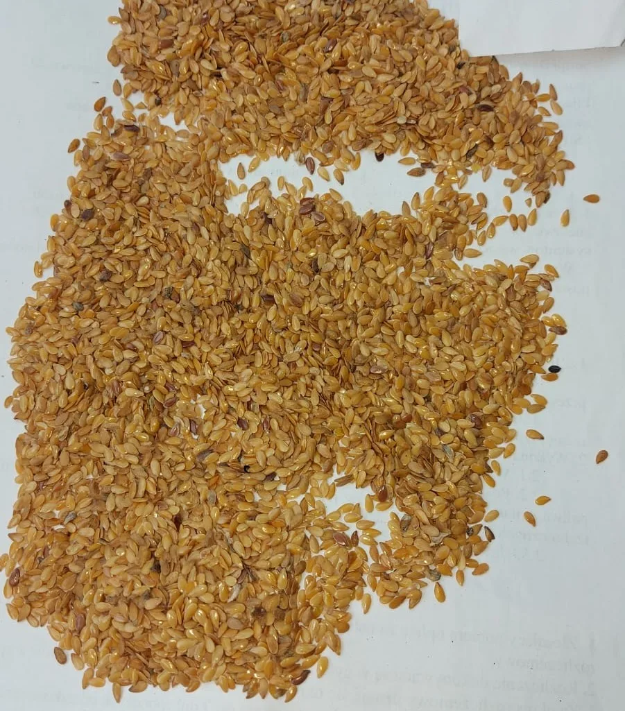 Current lot flaxseed sample media